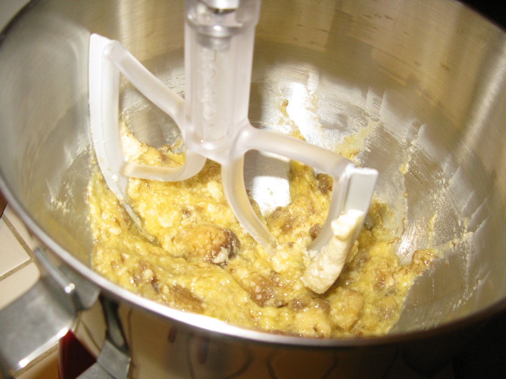 banana muffin batter