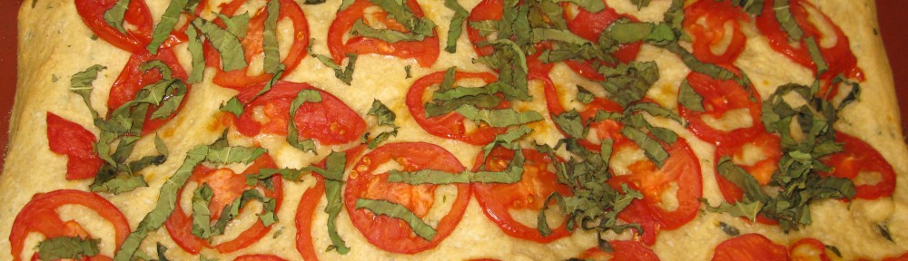 tomato basil focaccia