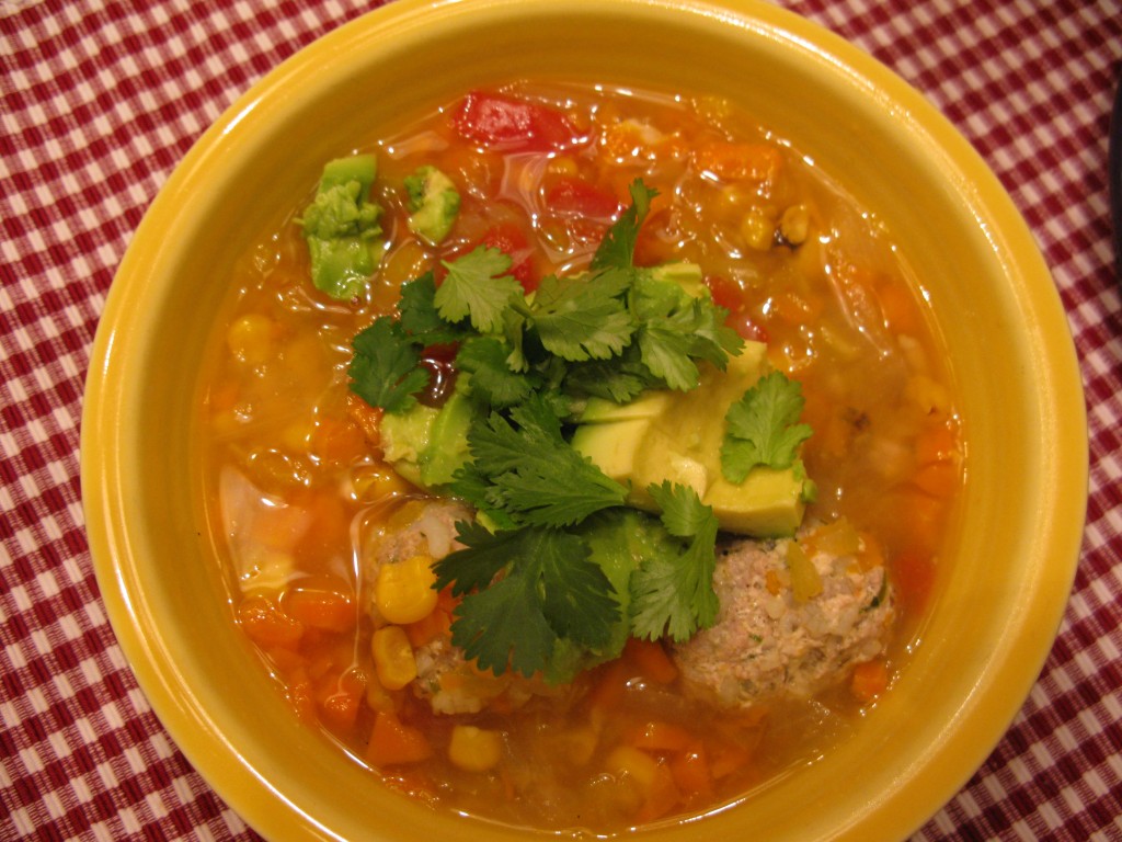 albondigas soup