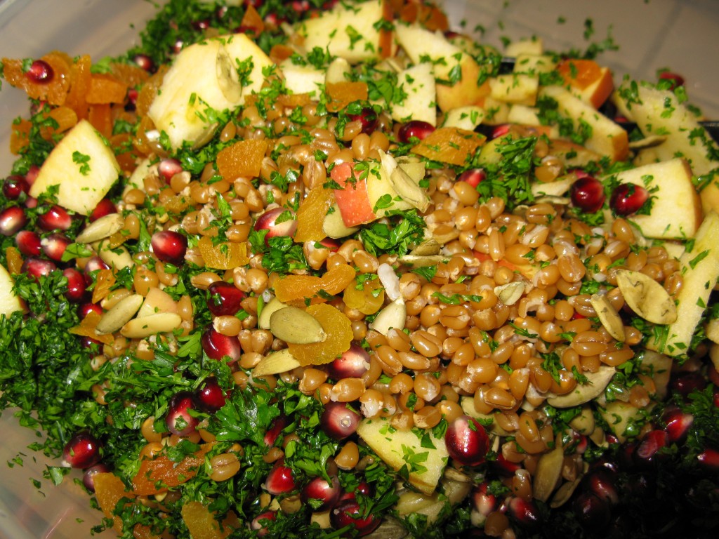 salad prepped