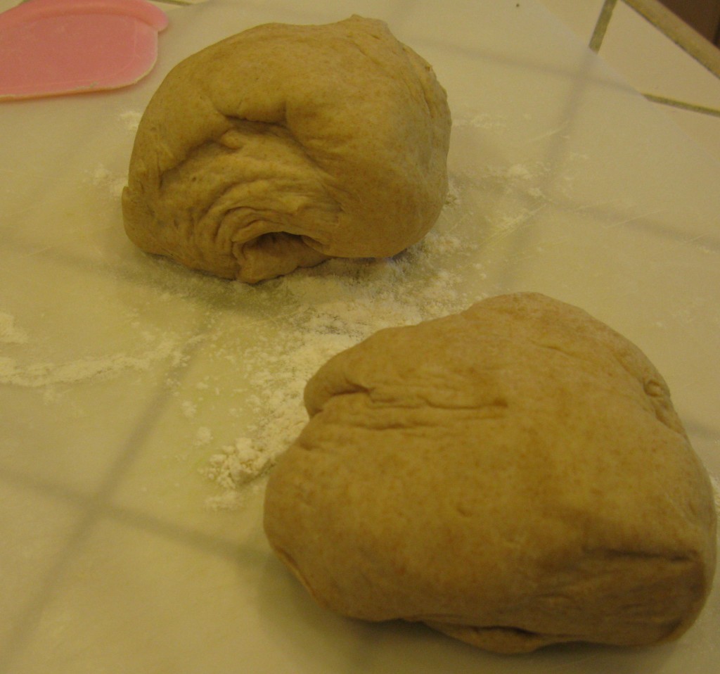 dividing the dough