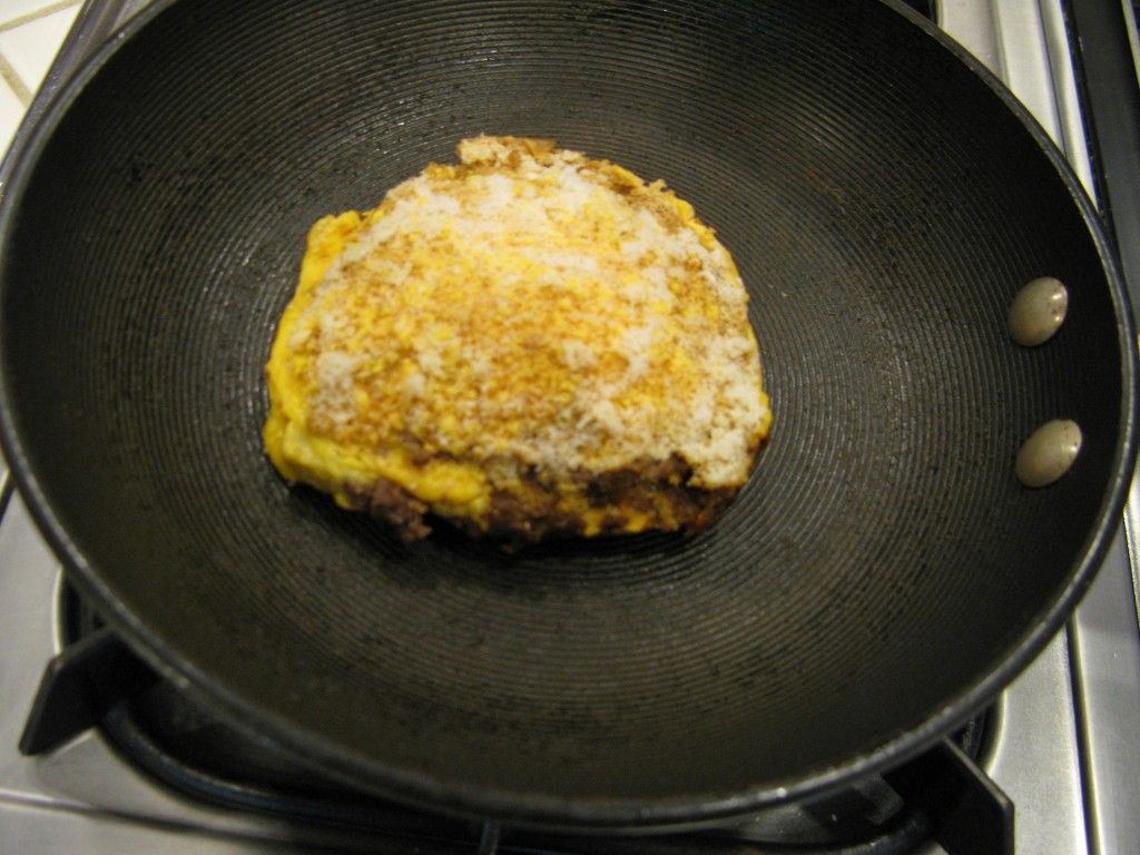 reheating the burger